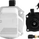 Electric Water Pump & Temperature Sensor Kit - Upgraded Stainless Steel Rotor - Fits Toyota Camry 2018-2021 2.5L LE/SE/XLE/,Avalon 2019-2021 RAV4 2019-2021 2.5L Replace# 16032-25010