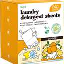 Soulink Laundry Detergent Sheets, 240 Loads - Eco-Friendly, Plant-Based, Hypoallergenic, No Plastic Jug (Orange Scent) (240 Count (Pack of 1))