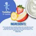 Gerber Toddler Food, Strawberry Banana, Fruit Puree and Yogurt Pouch. No Added Sweeteners, 12PK (EXP 01/31/27)