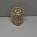 1 Pack Rattan Lamp Shade Small, Boho Mini Lamp Shades Replacement, Vintage Hanging Light Shades, Cylinder Woven LampShades for Floor Lamps Pendant Light Chandelier Wall Sconces Light Fixture Shades (Standard)