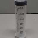 300mL Syringe for Liquid - Large Plastic Syringe with Tip Adapter for Scientific Labs, Oil Transfer, Plant Watering & Refilling