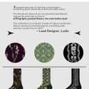 Women's Cotton Crew Socks, Cute Colorful Socks for Women, Soft Comfortable Casual Mid Calf Socks, Designer Pattern Gift Socks