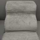 Dog Stairs Ramp for Couch 15.7" H, 3-Step Pet Stairs for Small Dogs with High Density Foam, Dog Slope Stairs with Durable Non-Slip Bottom for Puppy Grey