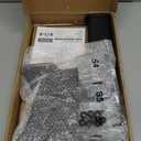 TVON Universal TV Stand Base, Swivel Table Top TV Stand for 20-43 inch TVs/Monitors with 4 Level Height Adjustment and Tempered Glass Base, Holds up to 88 Lbs, VESA 200x200mm