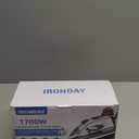 IRONDAY Steam Iron for Clothes 20s Fast Heat-up,1700W Iron with 14.07oz Large Water Tank,Non-Stick Ceramic Soleplate, Anti-Drip, Auto-Off, Burst Steam, Self-Cleaning, Ironing Clothes for Home, Grey