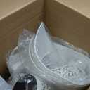 Cinkeda Morden Farmhouse Table Lamps Set of 2, Touch Control Bedside lamp with 2 USB Ports & AC Outlet,Vintage Nightstand Lamp with Nightlight for Bedroom Living Room Entryway,White