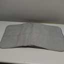 POLYTE Microfiber Lint Free Hand Towel, 16 x 30 in, 4 Pack (Waffle Weave) (Gray)