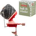Knit Picks Yarn Ball Winder for Knitting and Crocheting (Red)
