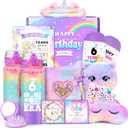 6 Year Old Girl Birthday Gifts, Unicorn Gifts for Girls Age 6, Birthday Gift for Girls Kids, Unicorn Toys Diary Headband Eye Mask Water Bottle for Six Year Olds Girl Gift Ideas Decorations Accessories