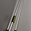 24FT Reach Gutter Cleaning Tools from The Ground, Telescopic Rain Gutter Cleaner Tools, Gutters Cleaning Pole with Garden Hose Attachment and Bendable Sprayer Wand
