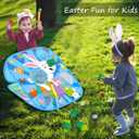 Easter Bean Bag Toss Games for Kids Indoor Outdoor Easter Party Games for Boys Girls Adults Carnival Yard Game for Kids Ages 3 4 5 6 7 8 Egg Hunt Party Favors Supplies