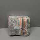 Mama Koala 3.0 Pocket Cloth Diapers for Babies with AWJ Lining, 6 Pack with 6 5-Layer Natural Cloth Diaper Inserts - Reusable and Washable Pocket Diapers(A-Mushrooms), One Size