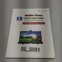 16 Inch Smartphone Screen Magnifier 3D HD Foldable Amplifier Phone Stand with Adjustable Angle Gift for Mom Dad Family Portable Universal Enlarger Movies Gaming Video