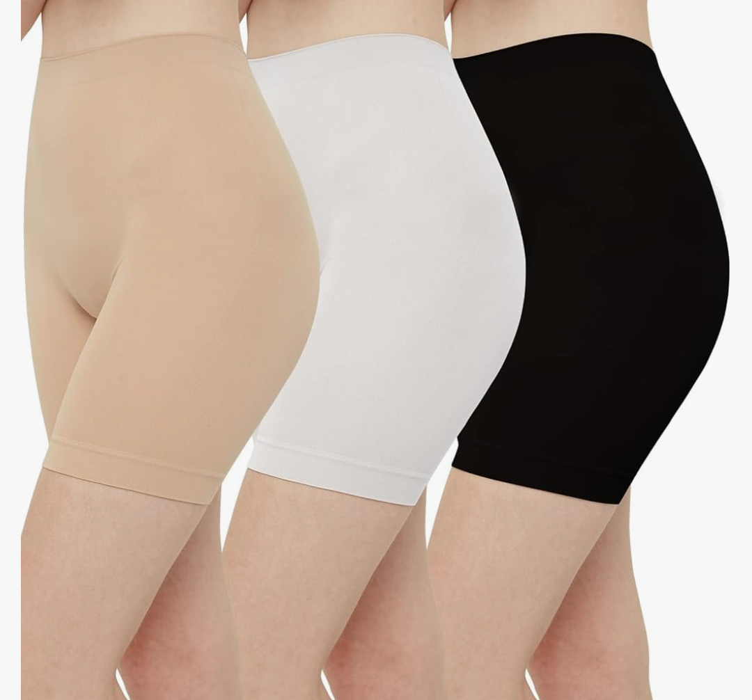 INNERSY Women's Slip Shorts for Under Dresses High Waisted Shorts M