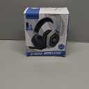 Ozeino 2.4GHz Wireless Gaming Headset for PC, Ps5, Ps4 - Lossless Audio USB & Type-C Ultra Stable Gaming Headphones with Flip Microphone, 40-Hr Battery Gamer Headset for Switch, Laptop, Mobile, Mac (Black and White)