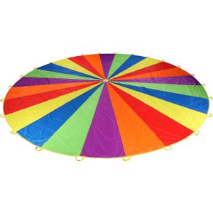 Sonyabecca Play Parachute for Kids Tent Cooperative Team Building Birthday Games (20ft)