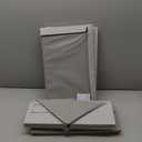 StorageWorks 2-Pack Large Under Bed Storage Bins with Lids, Underbed Storage Containers with Handles and Label Holder, Closet Organizer for Clothes, Blankets, Sweater (Grey)