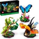 LEGO Ideas The Insect Collection, Fun Gift for Nature Lovers, with Life-Size Blue Morpho Butterfly, Hercules Beetle and Chinese Mantis Display Models, Bug Building Set and Nature Dcor, 21342,18+