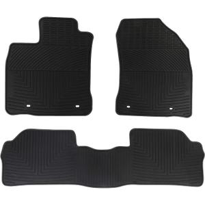 Car Floor Mats Custom Fit for Lexus CT 200H 2011-2017 Black Rubber Auto Liner Mats All Weather Protection Heavy Duty Odorless