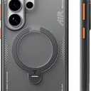 TORRAS Ostand Q3 Air for Samsung Galaxy S26 Ultra Case with 360 Magnetic Stand, Fit for MagSafe, Airbag Cushion, MilGrade Drop Tested, Shockproof Phone Case for S26 Ultra 6.9", Shadow Black