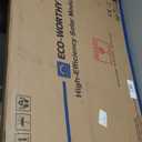 ECO-WORTHY 2pcs 130 Watt (260W) 12BB Flexible Solar Panels,23.5% High-Efficiency Waterproof Monocrystalline Lightweight Solar Panel for RV,Boats,Curved Surfaces,Roofs,Cabin