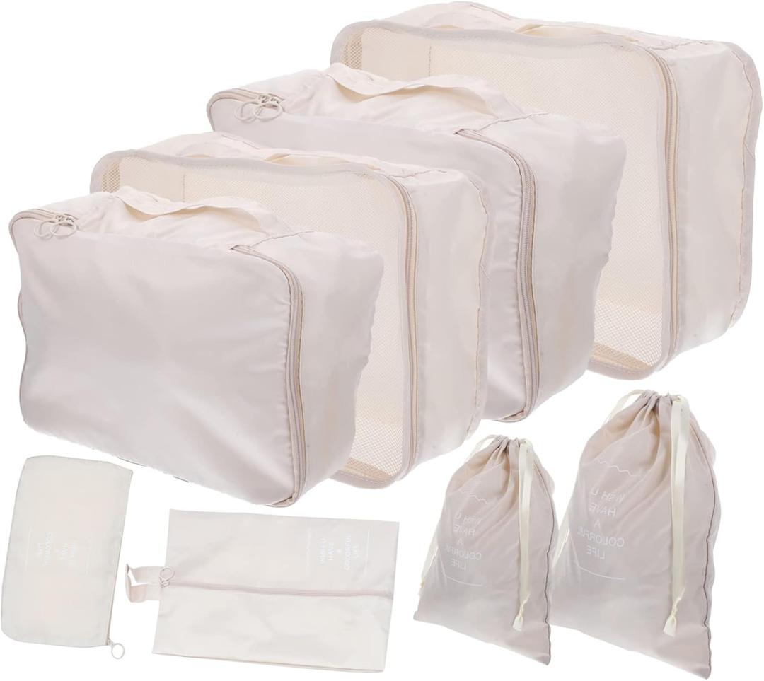 VANZACK 1 set Travel Packing Cubes Set Luggage Organizer Bags for Clothes Shoes and Toiletries Space-saving Design for Business Trips Vacations and Family Outings