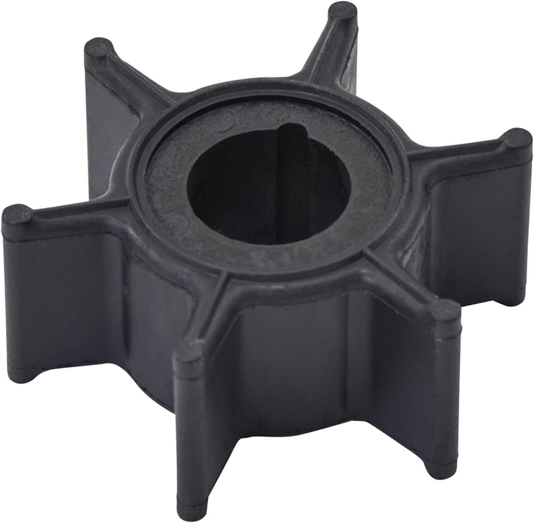 47-161543 Water Pump Impeller for Mercury Mariner Tohatsu Nissan Outboard 2 2.5 3.3 3.5 4 5 6 HP Boat Engine Parts Replacement 369-65021-1 369650211 Sierra 18-3098 47-16154-3