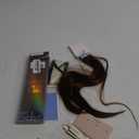 Tape in Human Hair Extensions, Remy Seamless, Light Brown(#6) Straight, Silky & Thick, 16 Inch, 20pcs 40g, Easy to Install, Real Human Hair (#6 Light Brown)