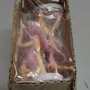 3 PCS Dancing Ballerina Girl Figurine, Ballerina Figurine Cake Topper, Pink Ballet Girl Figure Cake Decoration