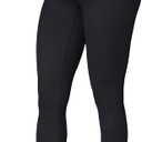 Sunzel Sunzfly Maternity Leggings for Women Over The Belly Buttery Soft Pregnancy Yoga Pants for Spring Summer Work Out Lounge 7/8 Length 19 Inseam (Black, Medium)