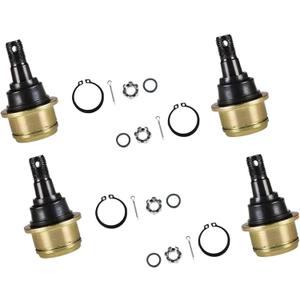 labwork 4 x Heavy Duty Ball Joint Replacement for Yamaha 350 400 450 660 700 Rhino Grizzly Kodiak Big Bear Wolverine Bruin Replacement for 37S-23549-01-00 37S-23549-00-00 5FU-F3549-00-00