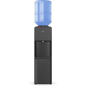 Brio 130 Series Top-Load Water Cooler Dispenser for 3- and 5-Gallon Bottles, Hot & Cold, Spill-Free Loading, Child Safety Lock, Energy Star 3.0, Black