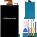 for Nintendo Switch Screen Replacement LCD Display Panel Repair Parts, Include Tempered Glass
