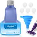 Bisenkud Refillable Bottle for Swiffer Wet Jet Mop - 500ml /17 FL OZ - Leak-Proof HDPE Solution Bottle, EmptyNot for Power mop