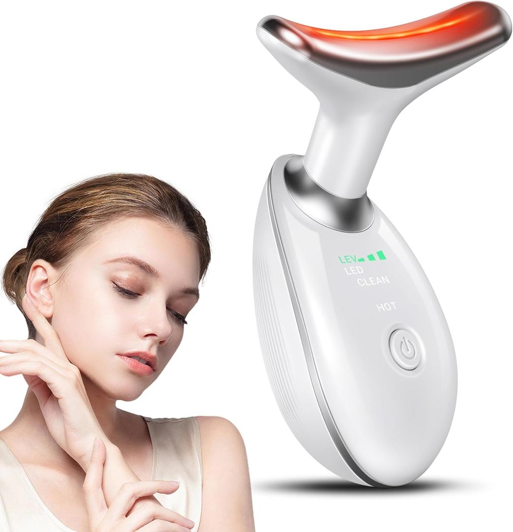 Neck and Face Massager for Home Use, Face Roller for Double - Chin, Face Sculpting Skin Care Tool, Improve, Firm, Tightening and Smooth