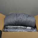 Basic Beyond King Size Pillows Set of 4 - Soft 20 x 36 Inches 4 Pack King Down Alternative Pillows for Back, Stomach or Side Sleepers, Grey