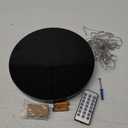 Large Digital Wall Clock, Digital Clock Large Display with Seconds Precision Display Auto Brightness Remote Control Timer Input Muteable Button, LED Clock for for Living Room, Bedroom, Office (Static Colorful)