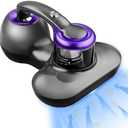 Hersven Mattress Vacuum Cleaner, Handheld UV Bed Vacuum Cleaner 16KPa & 12800 Vibrations Per/Min Upgraded Effectively Clean Up Bed, Pillows, Cloth Sofas, Carpets and Ther Fabric Surfaces