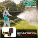 3-in-1 Battery Powered Sprayer Blower Compatible for Dewalt 20V Battery