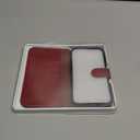 OCASE Compatible with iPhone 14 Wallet Case, PU Leather Flip Folio Case with Card Holders RFID Blocking Kickstand [Shockproof TPU Inner Shell] Phone Cover 6.1 Inch 2022 (Red)