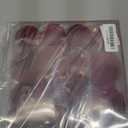 Velvet Christmas Ball Ornaments - 46pcs Flocked Christmas Tree Decorations Set Assorted Shatterproof Hanging Ornaments with Loop for Xmas Holiday Home Decor, 3 Sizes (Burgundy)