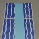 Lap Top Sunshade 16" 2 Pack, Blue Waves