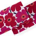 Marimekko - Pillowcase Set, Cotton Percale Bedding, Smooth & Cool Home Decor (Mini Unikko Red, Standard)
