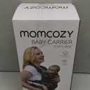 Momcozy Baby Carrier - Ergonomic, Cozy and Lightweight Carrier for 7-44lbs, Effortless to Put On, Ideal for Hands-Free Parenting, Enhanced Lumbar Support, Purehug for Infant to Toddler, Khaki
