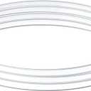 Pawfly 9.8 Feet Aquarium Airline Tubing, ID 1/2" Clear PVC Flexible Plastic Tube for Aquarium Garden Pond Fountain