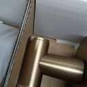 Asidrama 4 Pack Passage Champagne Bronze Door Handles, Door Lever with Door Knobs Indoor for Bedroom or Bathroom, Heavy Duty Door Handles Interior with Locks for Left Right Sided Doors