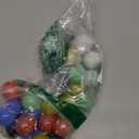 60 Pcs 0.63 Inch Glass Marbles for Marbles Game, Home Decoration, 6 Colors