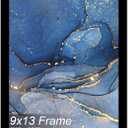 Fxojyvo 9x13 Picture Frame, Black Frame for 9 x 13 Inch Picture Poster Photo, Light Weight and High Transparent 9 by 13 Frame for Wall - 1 Pack/Black/9"x13"