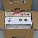 WHOHOLL Wooden Ice Cream Toys Kids Play Store Pretend Toy for Toddlers, Play Kitchen Accessories with Scoop, Menu, Ice Cream Play Set Birthday for 3 4 5 6 Year Old Girls Boys