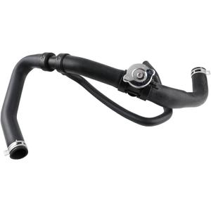 MOTOALL Molded Upper Radiator Coolant Hose with Cap Assembly for Dodge Caliber 2007-2010, Jeep Patriot Compass 2007-2017